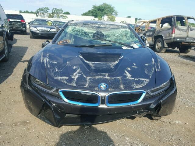 WBY2Z2C51FV391431 - 2015 BMW I8 BLACK photo 7