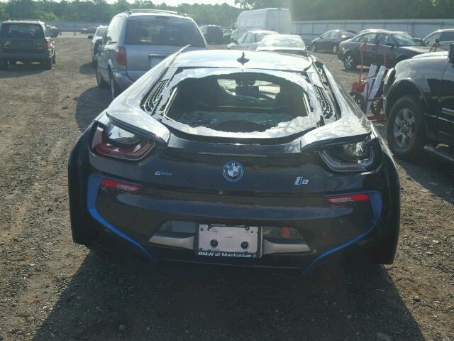 WBY2Z2C51FV391431 - 2015 BMW I8 BLACK photo 9