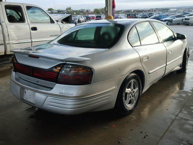 1G2HX54K214251043 - 2001 PONTIAC BONNEVILLE SILVER photo 4