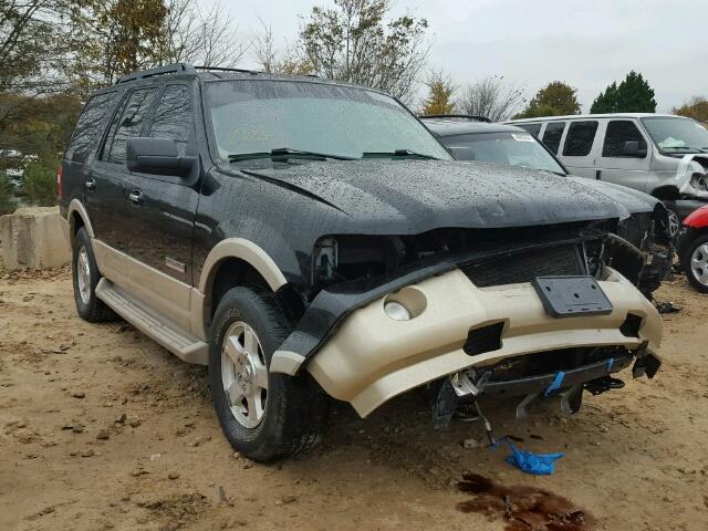 1FMFU185X7LA75796 - 2007 FORD EXPEDITION BLACK photo 1