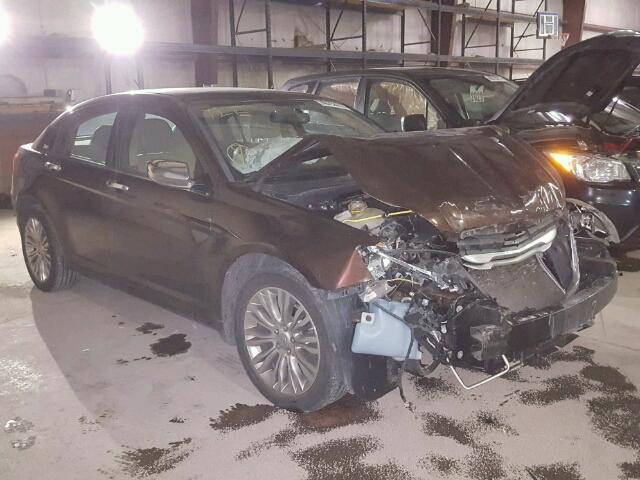 1C3CCBCB5CN169780 - 2012 CHRYSLER 200 LIMITE MAROON photo 1