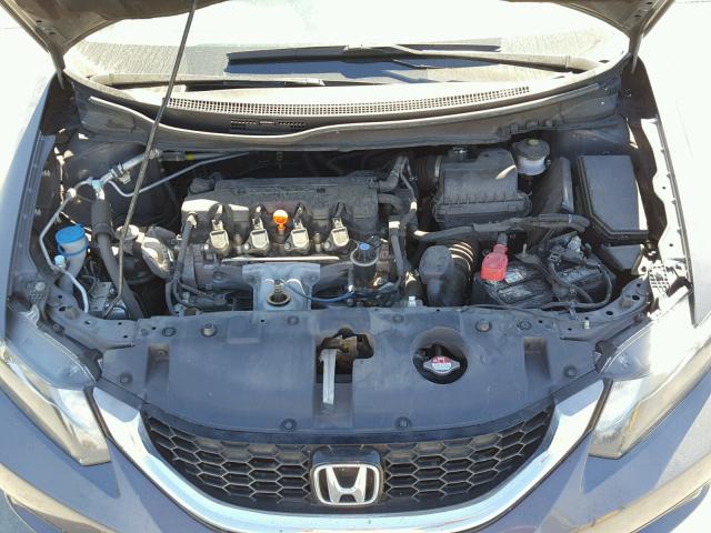 2HGFB2F99FH532410 - 2015 HONDA CIVIC EXL 灰色 照片 7