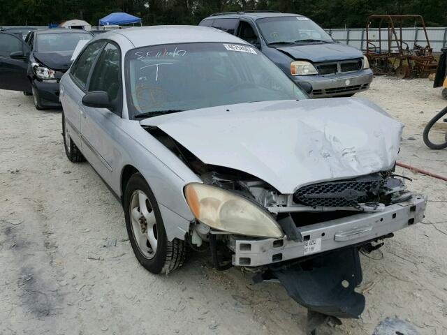 1FAFP52U21A175855 - 2001 FORD TAURUS LX SILVER photo 1