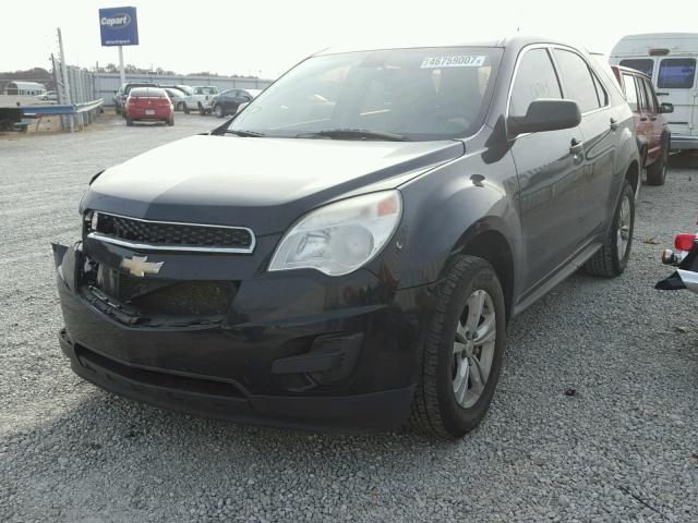 2CNALBEW6A6309996 - 2010 CHEVROLET EQUINOX LS BLACK photo 2