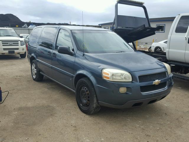 1GNDV23167D100701 - 2007 CHEVROLET UPLANDER L BLUE photo 1