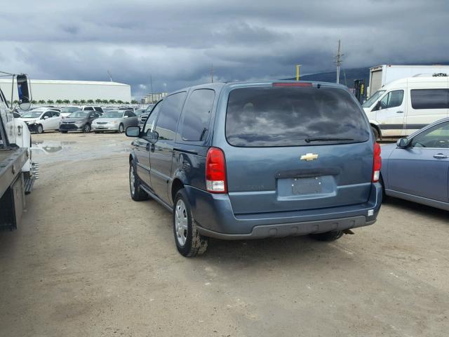 1GNDV23167D100701 - 2007 CHEVROLET UPLANDER L BLUE photo 3