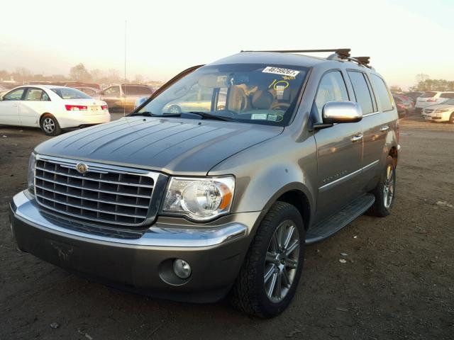 1A8HW58297F571622 - 2007 CHRYSLER ASPEN LIMI BEIGE photo 2