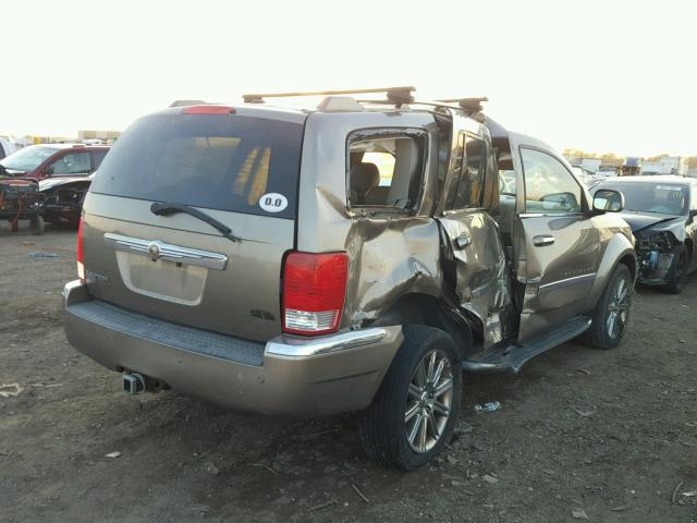 1A8HW58297F571622 - 2007 CHRYSLER ASPEN LIMI BEIGE photo 4