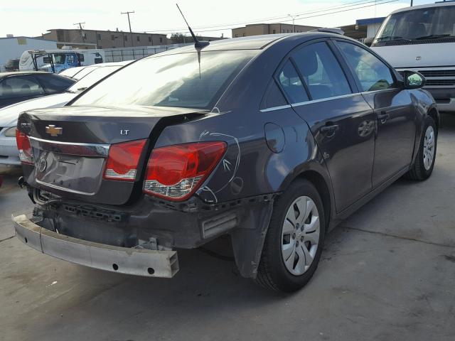 1G1PF5S98B7112750 - 2011 CHEVROLET CRUZE LT BLACK photo 4