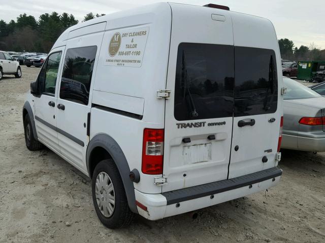 NM0KS9BN4AT013086 - 2010 FORD TRANSIT CO WHITE photo 3