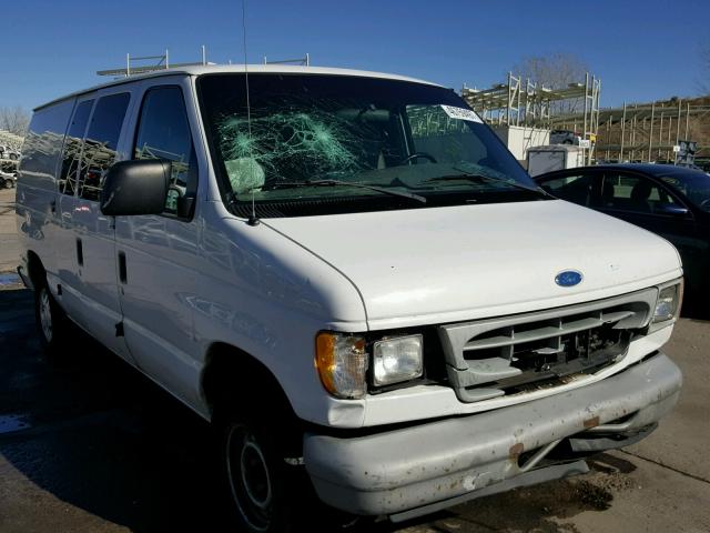 1FTEE1423VHC11842 - 1997 FORD ECONOLINE WHITE photo 1