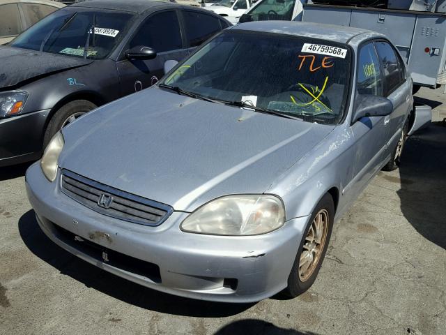 2HGEJ6617XH510567 - 1999 HONDA CIVIC BASE 银色 照片 2