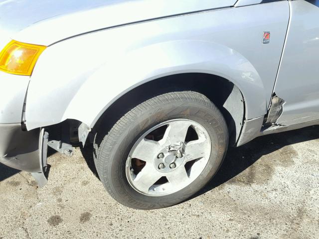 5GZCZ63435S816313 - 2005 SATURN VUE SILVER photo 9