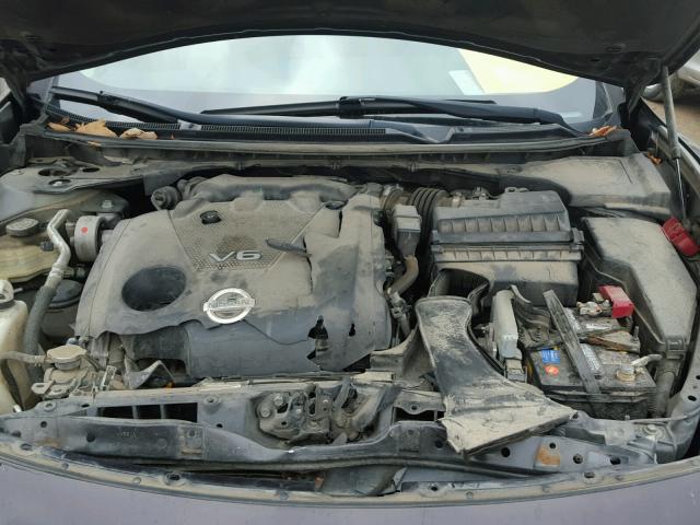 1N4AA5AP5AC848634 - 2010 NISSAN MAXIMA S برغندي صورة 7
