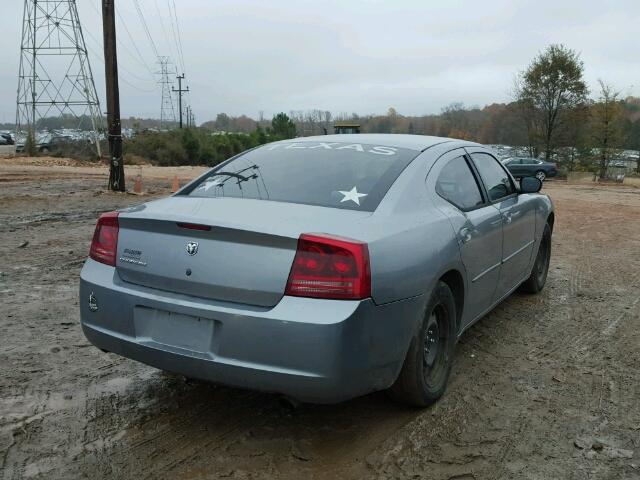 2B3KA43G76H358630 - 2006 DODGE CHARGER SE GRAY photo 4