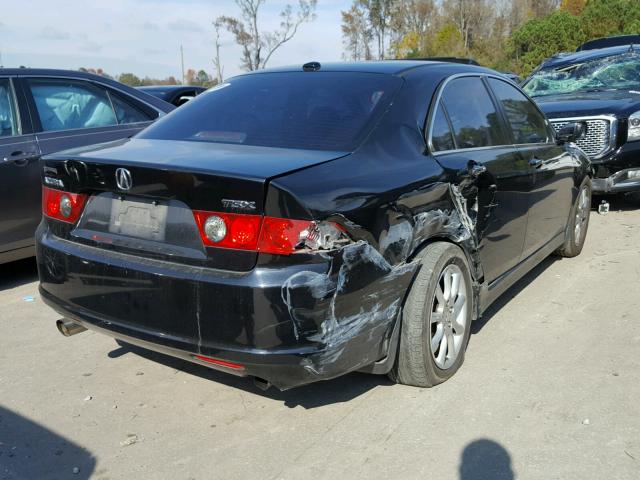 JH4CL96836C006970 - 2006 ACURA TSX BLACK photo 4