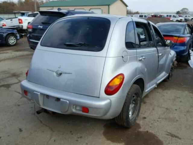 3C4FY58B45T580241 - 2005 CHRYSLER PT CRUISER SILVER photo 4