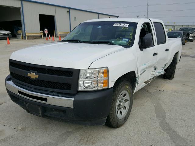 3GCRCPEA7AG182253 - 2010 CHEVROLET SILVERADO WHITE photo 2