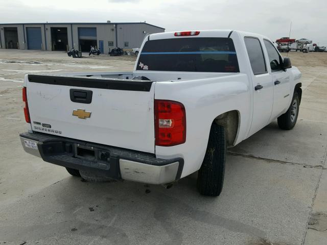 3GCRCPEA7AG182253 - 2010 CHEVROLET SILVERADO WHITE photo 4