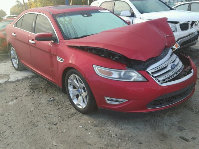 1FAHP2KT9AG110139 - 2010 FORD TAURUS SHO RED photo 1