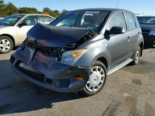 JTKKT604660145888 - 2006 TOYOTA SCION XA GRAY photo 2
