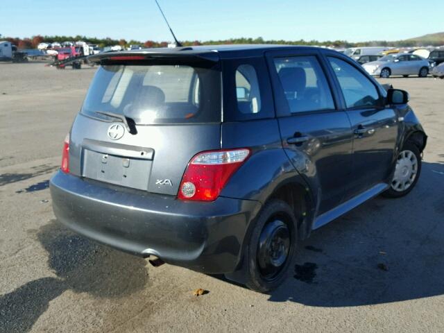 JTKKT604660145888 - 2006 TOYOTA SCION XA GRAY photo 4
