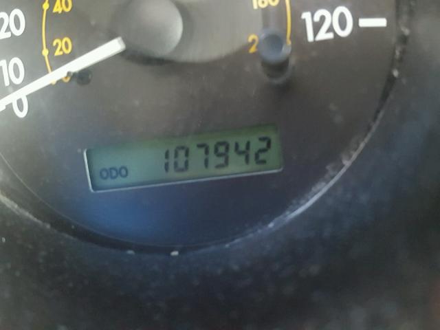 KL1TD52625B403285 - 2005 CHEVROLET AVEO BASE Қызыл фото 8