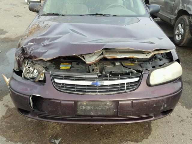 1G1ND52J2Y6104696 - 2000 CHEVROLET MALIBU BURGUNDY photo 9