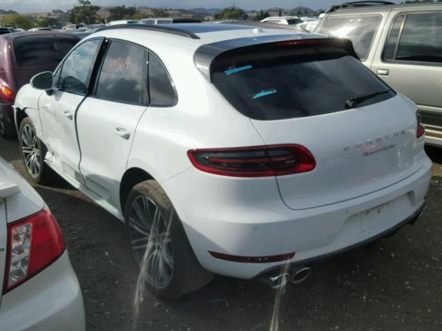 WP1AF2A59GLB93653 - 2016 PORSCHE MACAN TURB WHITE photo 3