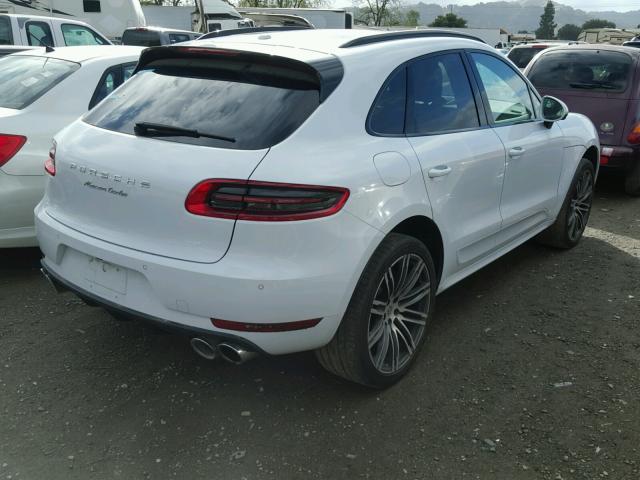 WP1AF2A59GLB93653 - 2016 PORSCHE MACAN TURB WHITE photo 4