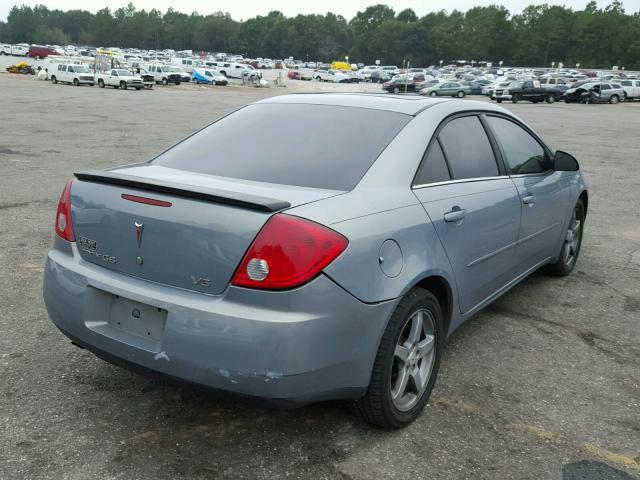 1G2ZG58N274166382 - 2007 PONTIAC G6 BASE BLUE photo 4