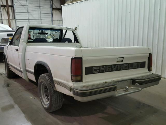 1GCCS14R2P0187337 - 1993 CHEVROLET S TRUCK S1 WHITE photo 3