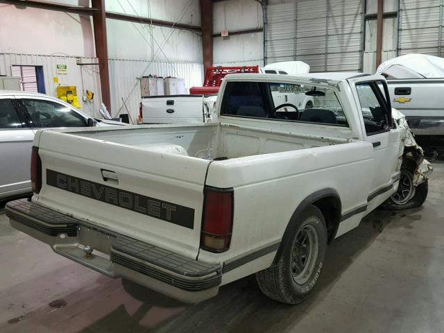 1GCCS14R2P0187337 - 1993 CHEVROLET S TRUCK S1 WHITE photo 4