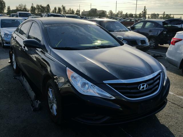 5NPEB4AC2DH746586 - 2013 HYUNDAI SONATA GLS BLACK photo 1