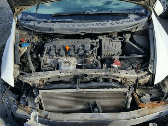 2HGFG12928H014451 - 2008 HONDA CIVIC EXL 白色 照片 7