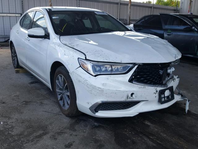 19UUB1F3XJA006632 - 2018 ACURA TLX WHITE photo 1