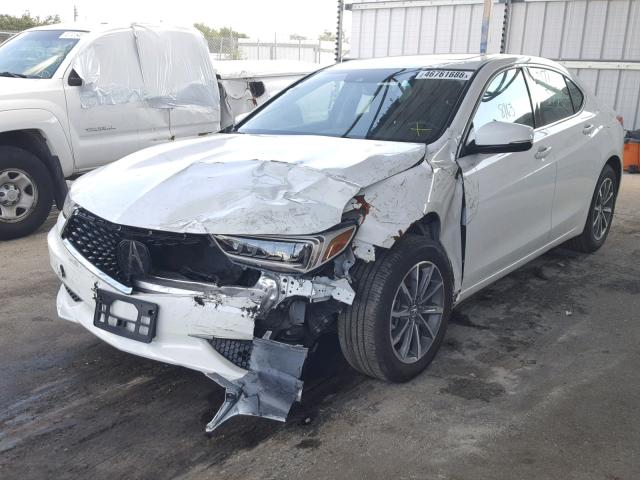 19UUB1F3XJA006632 - 2018 ACURA TLX WHITE photo 2