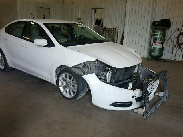 1C3CDFBH7DD713018 - 2013 DODGE DART SXT WHITE photo 9