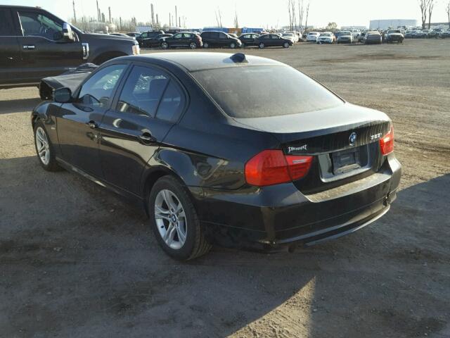 WBAPG7G54BNM68398 - 2011 BMW 323 I BLACK photo 3