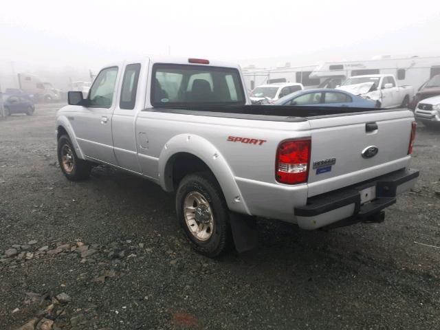 1FTYR44E29PA51963 - 2009 FORD RANGER SUP SILVER photo 3