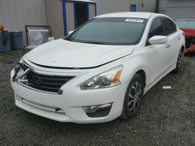 1N4AL3AP2DC125777 - 2013 NISSAN ALTIMA 2.5 WHITE photo 2