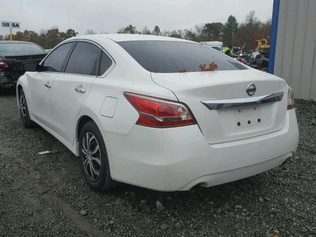 1N4AL3AP2DC125777 - 2013 NISSAN ALTIMA 2.5 WHITE photo 3