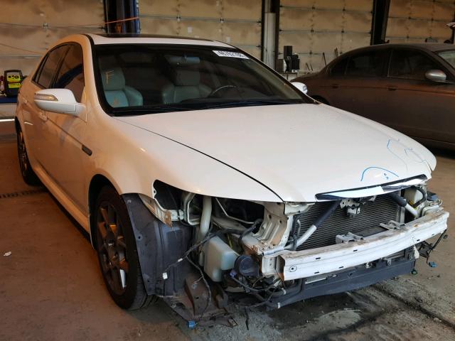 19UUA76577A041161 - 2007 ACURA TL TYPE S WHITE photo 1