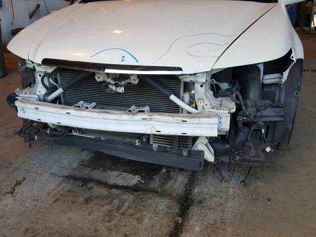 19UUA76577A041161 - 2007 ACURA TL TYPE S WHITE photo 9