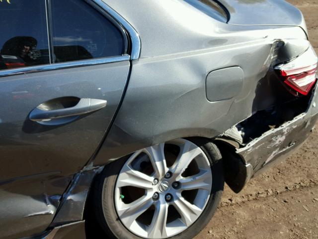 JH4KB266X9C000236 - 2009 ACURA RL ნაცრისფერი ფოტო 9