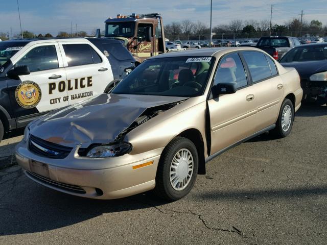 1G1ND52J53M665141 - 2003 CHEVROLET MALIBU TAN photo 2