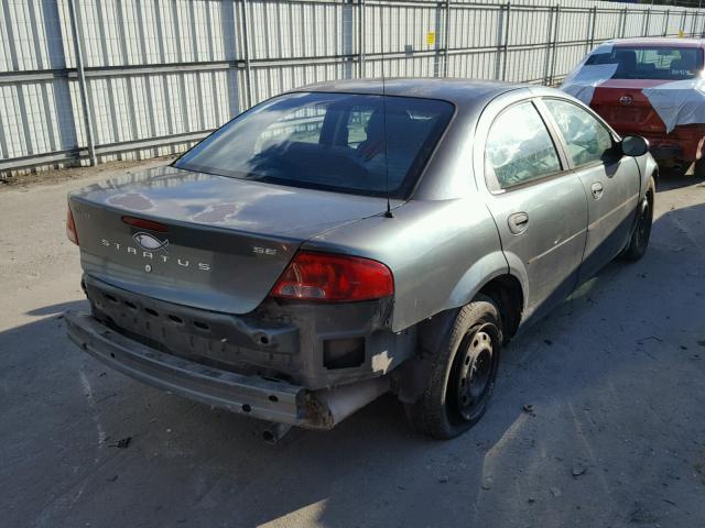 1B3EL36T34N143034 - 2004 DODGE STRATUS SE GREEN photo 4