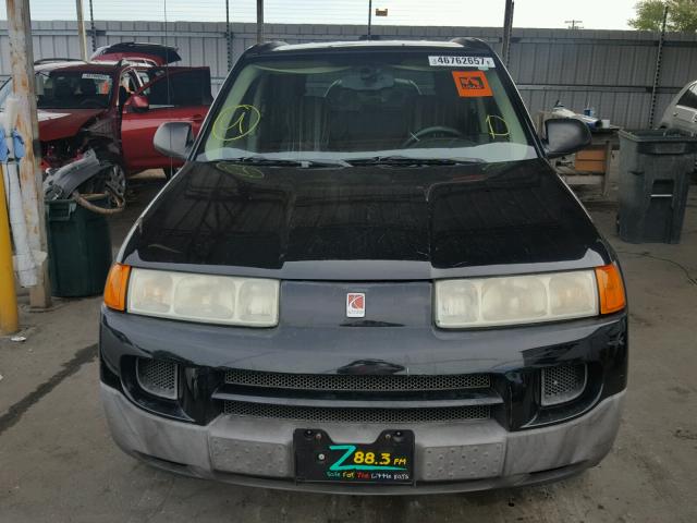 5GZCZ23D25S856939 - 2005 SATURN VUE BLACK photo 9