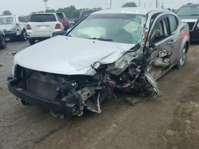 1B3CC5FB4AN214604 - 2010 DODGE AVENGER R/ SILVER photo 2