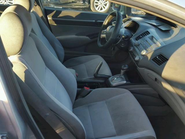 1HGFA16856L091995 - 2006 HONDA CIVIC EX SILVER photo 5